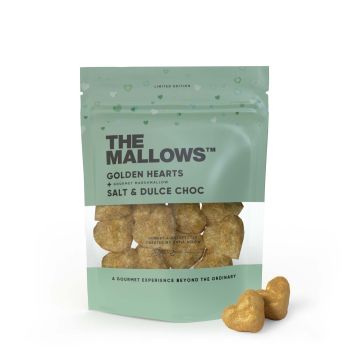 The Mallows - Goldene Herzen - Marshmallows mit Dulce Choc + Salz 90g